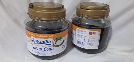 PASTA CONCENTRADA SABOR PANNA COTTA 2KG